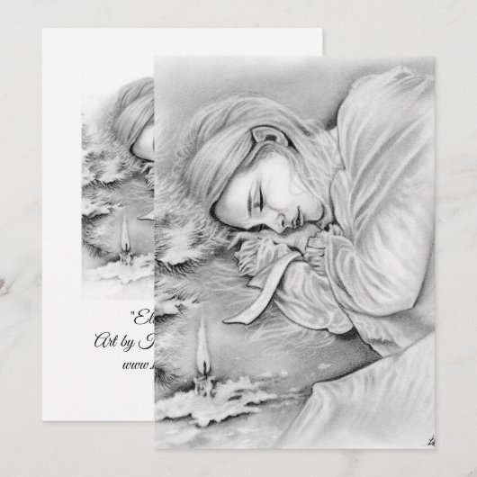 Elfen Droom Ansichtkaart Feestdagenkaart (Voorkant / Achterkant)