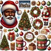 Elfen eten goodies cadeaupapier