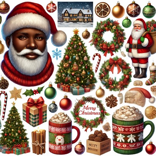 Elfen eten goodies cadeaupapier