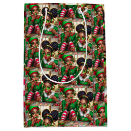 Elfen eten goodies medium cadeauzakje