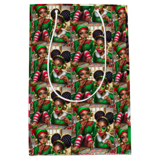 Elfen eten goodies medium cadeauzakje