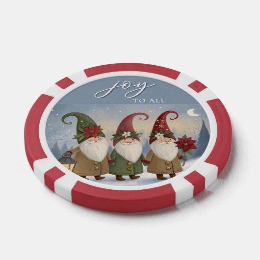  elfen "Joy to All" poker chip (Enkel)