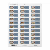 Elfen Retour Adreslabels Etiket (Full Sheet)