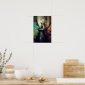 Elfen Tovenares Fantasy Poster | RPG Kunst 1 (Keuken)