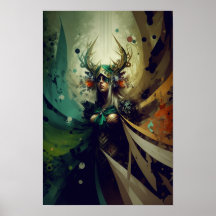 Elfen Tovenares Fantasy Poster | RPG Kunst 2