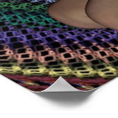 Elfen vrouw poster (Hoek)