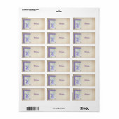 Elfenbrief Etiket (Full Sheet)