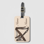 Elfengürtel, personalisiert bagagelabel (Voorkant (verticaal))