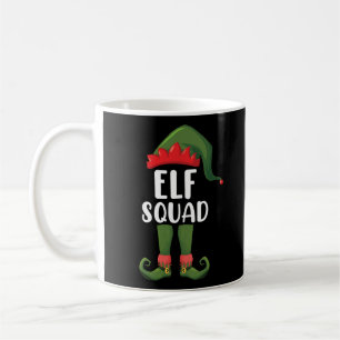 Elfenteam Grappige Familie Kerst Matching Koffiemok