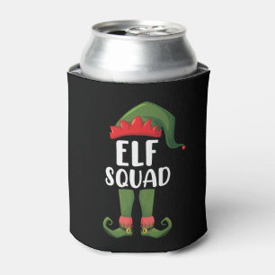Elfenteam Leuke Familie Kerst Matching Blikjeskoeler