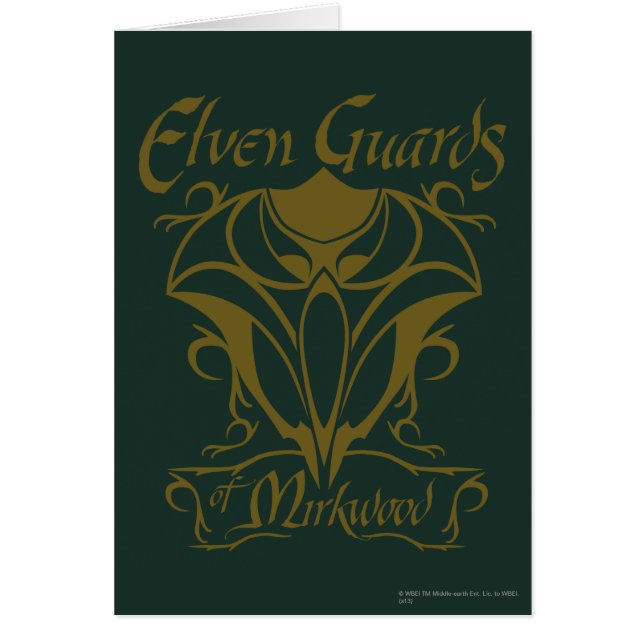 Elfenwachten van Mirkwood Naam (Voorkant)