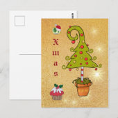 Elfenweihnachten Briefkaart (Voorkant / Achterkant)