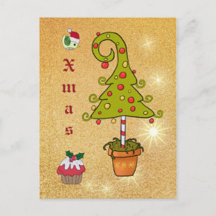 Elfenweihnachten Briefkaart