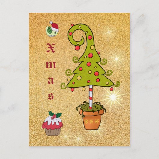 Elfenweihnachten Briefkaart (Voorkant)