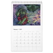 Elfest 2020 Fan Art Calendar Kalender (Feb 2027)