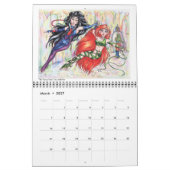 Elfest 2021 Fan Art Calendar Kalender (Mar 2027)