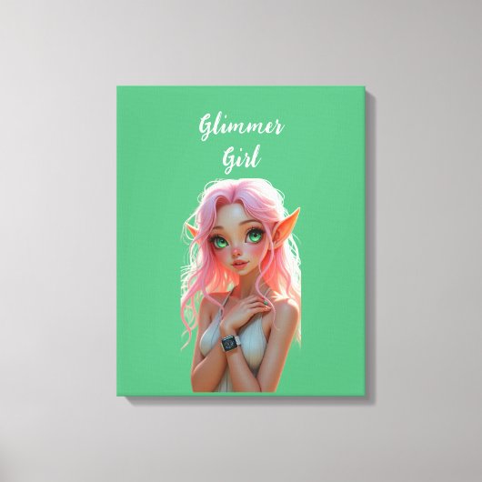 Elfie Canvas Afdruk (Voorkant)