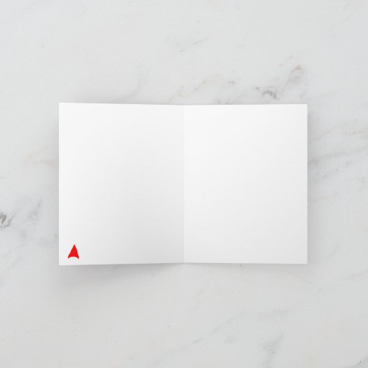 Elfie Hashtag Funny Kerstontwerp Feestdagen Kaart (Binnen)