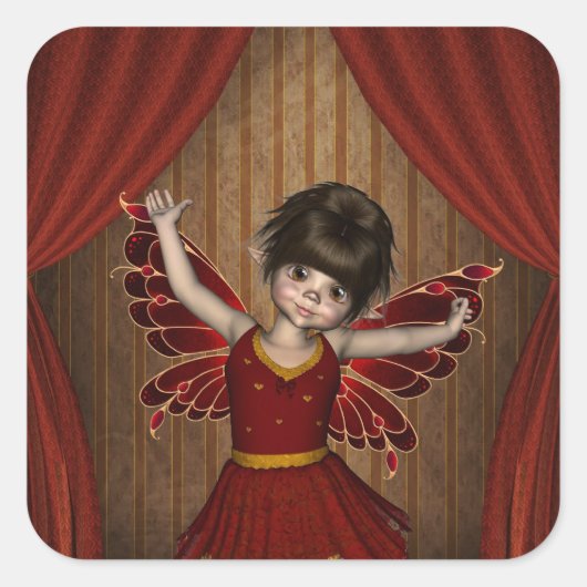 Elfin Fairy Keldie Sticker (Voorkant)