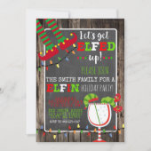 Elfin Kerstfeestdag: Uitnodiging (Voorkant)