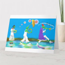 Elfin Marching Band Bedankkaart