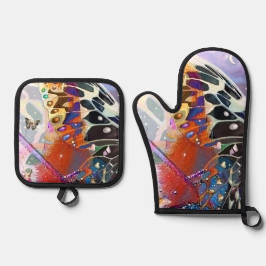 Elfin Mood Ovenwant & Pannenlap Set (Voorkant)