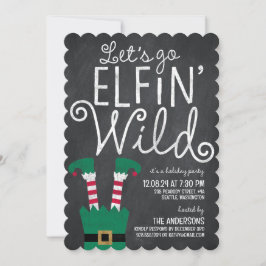 Elfin Wild Party uitnodiging