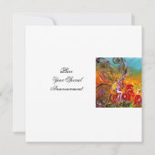 ELFJE VAN ROOIE BLOEMEN Bloemrijke Fantasie Zomerf Kaart (Achterkant)