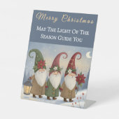  elfjes voetstuk reclamebord met voetstuk (Voorkant)