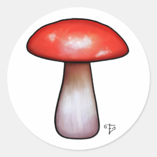 Elfland's Workshop Mushroom Sticker