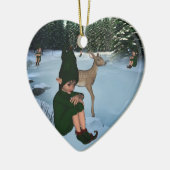 ElfMagic Kerstsneeuw Elf Chris Miss Ornament (Links)