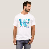 Elfonsi Beach Kreta Griekenland (Oceaan) T-shirt (Voorkant volledig)