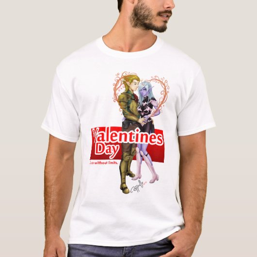 Elfos - Valentine's Day T-shirt (Voorkant)