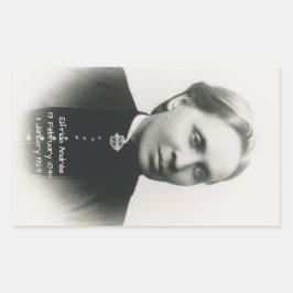 Elfrida Andrée Rechthoekige Sticker