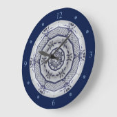 elft Blue Design 006 From 1764 ~ Grote Klok (Hoek)