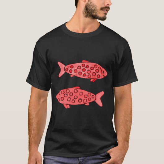 Elft zee vissen t-shirt (Voorkant)