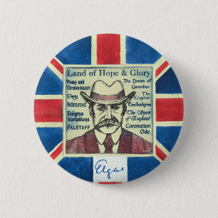 Elgar Ronde Button 5,7 Cm