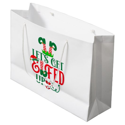 Elgevoerd Groot Cadeauzakje (Voorkant Gekanteld)