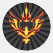 ELGF EN VLAK RONDE STICKER (Voorkant)