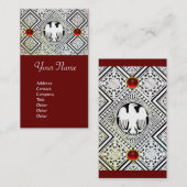 ELGF, felroze RUBY Visitekaartje (Voorkant / Achterkant)