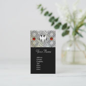 ELGF, felroze RUBY Visitekaartje (Staand voorkant)