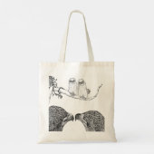 ELGF HARRIET + M15 HEY OWLS IK GEEF GEEN HOOT! TOTE BAG (Achterkant)