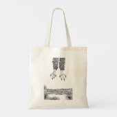ELGF HARRIET + M15 - WOOHOO FLYING TOTE BAG (Achterkant)