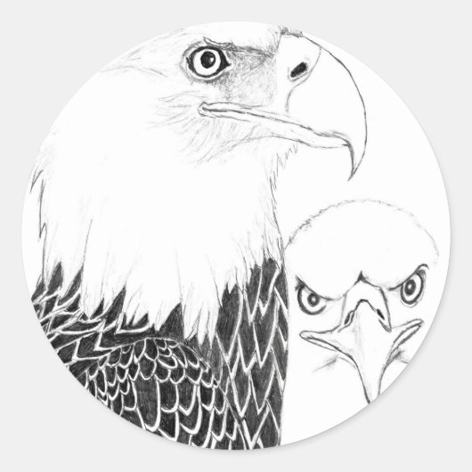 ELGF-HARRIET + M A PORTRAIT OF LOVE RONDE STICKER (Voorkant)