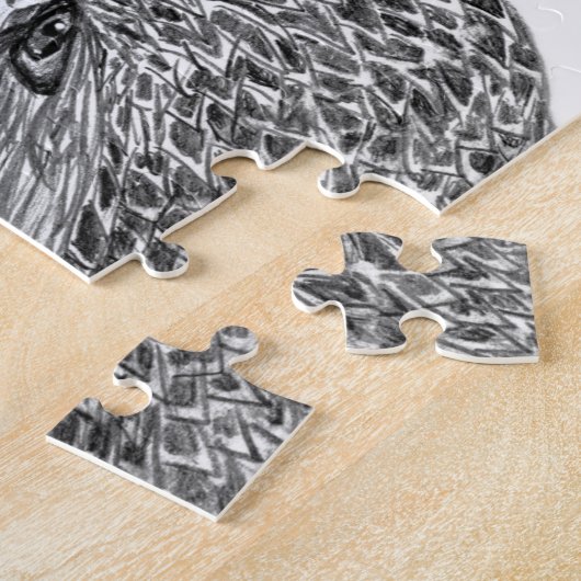 ELGF HARRIET + M HOME STRONGER GEEFT GEEN HOOT LEGPUZZEL (Zijkant)