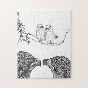 ELGF HARRIET + M HOME STRONGER GEEFT GEEN HOOT LEGPUZZEL