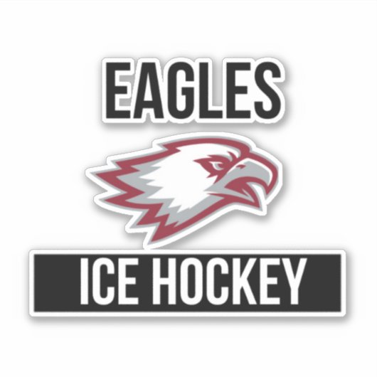 ELGF-ICE HOCKEY STICKER (Voorkant)