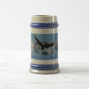 ELGF-VLUCHT Eagle Wildlife Drink Stein Bierpul