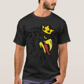 ELGF-VOGELS MET KROEIENDE JONGEN BOLD E T-SHIRT (Voorkant)