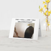 ELGF WILT JE BIRTHDAY CELEBRATEN KAART (Gele Bloem)